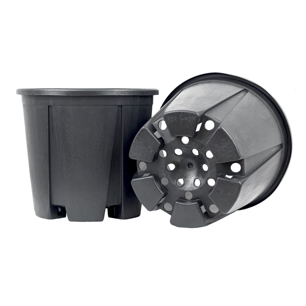 VASO VIVAIO SUPERFORATO ANTISPIRALIZZAZIONE CM Ø 24 - H 23,5 - LT